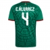 Maillot de foot Mexique Edson Alvarez #4 Domicile vêtements Monde 2026 Manches Courtes